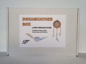 Dreamcatcher keychain craft kit