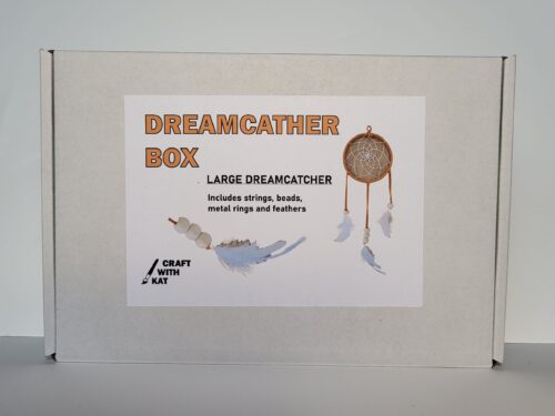Dreamcatcher keychain craft kit