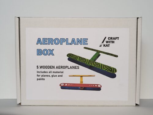 Aeroplane craft kit for kids and adults