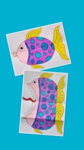 HOW TO DRAW A VERY HUNGRY FISH - FUN CRAFT