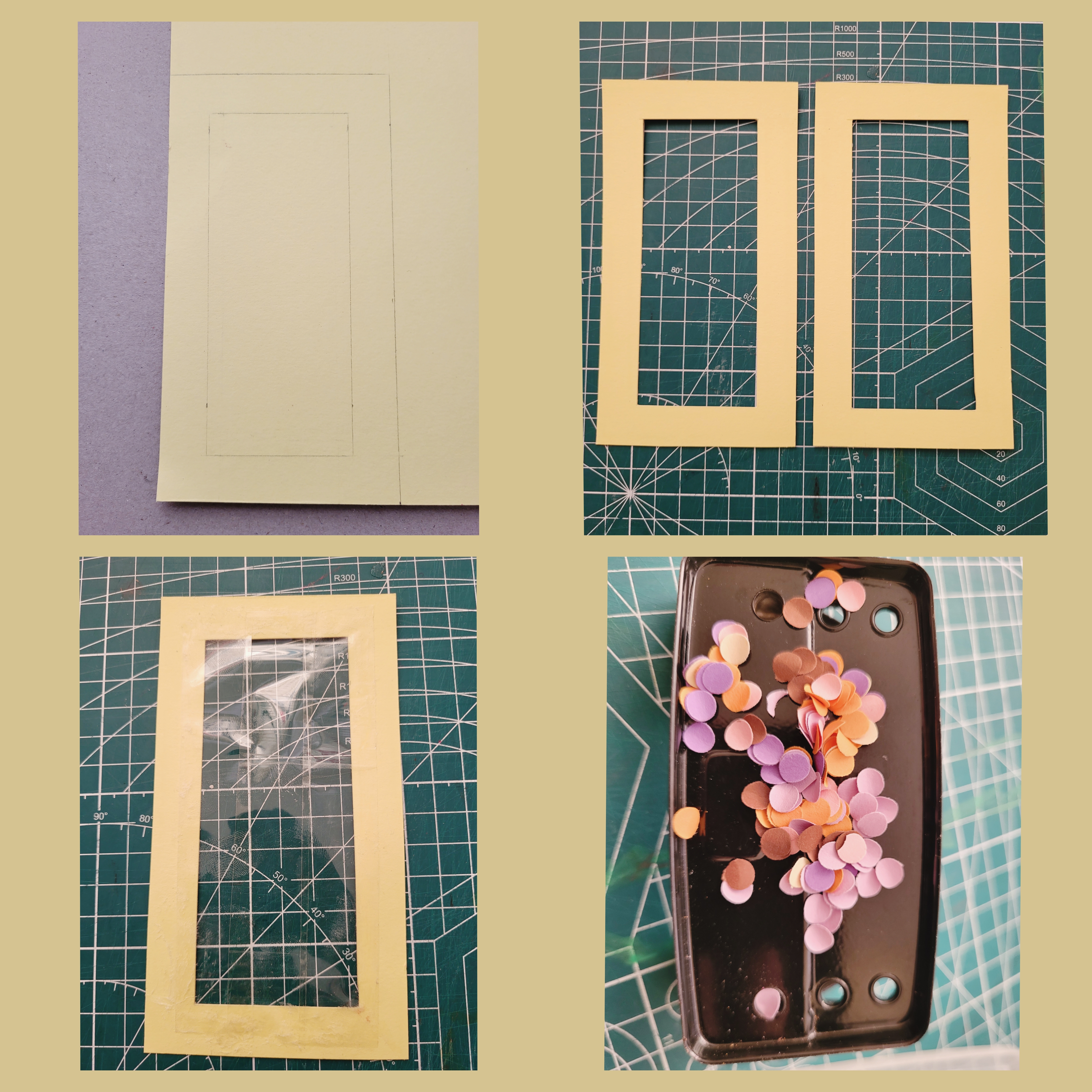 HOW TO MAKE A COOL BOOKMARK WITH CONFETTI FOR BACK TO SCHOOL