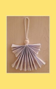 HOW TO MAKE AN ANGEL A CHRISTMAS TREE DECORATION