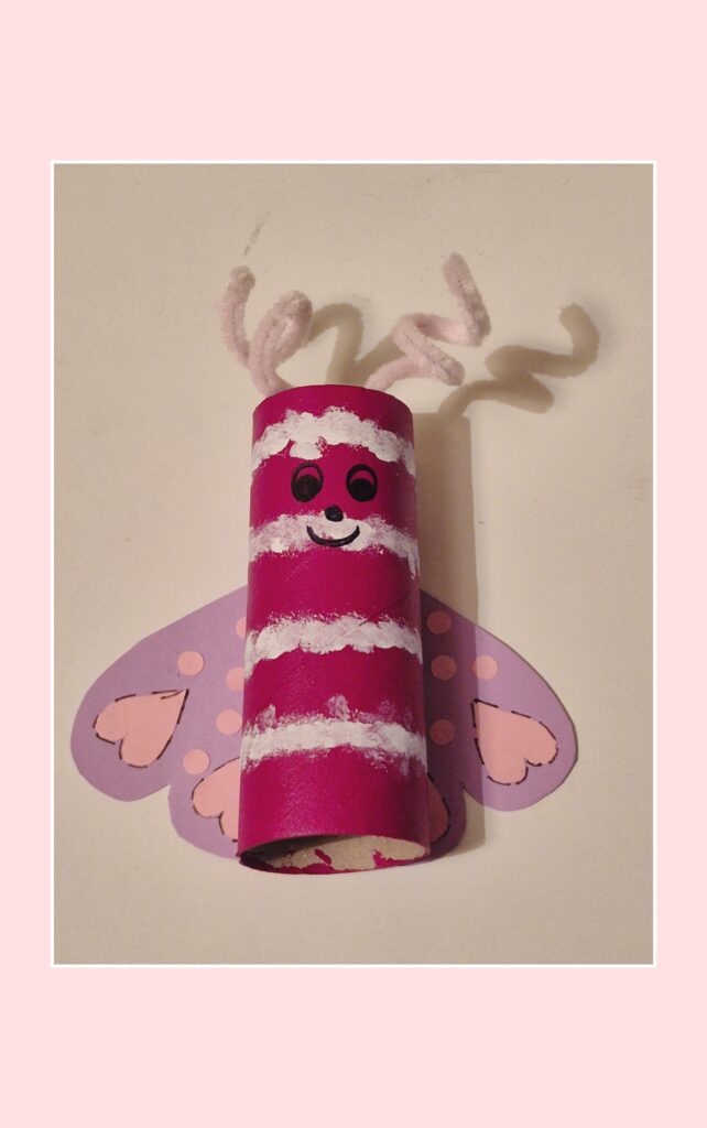 HOW TO MAKE A VALENTINE'S DAY MOTH