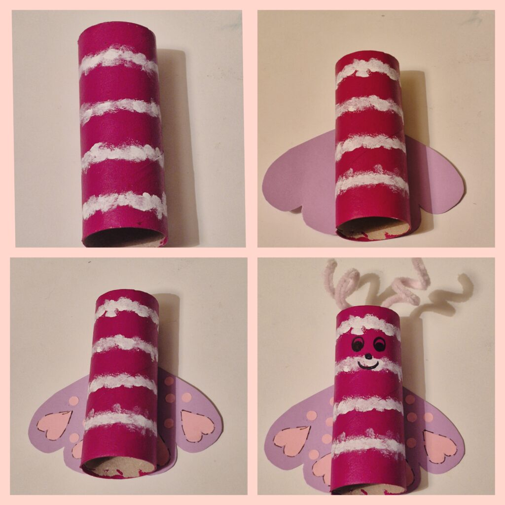 HOW TO MAKE A VALENTINE'S DAY MOTH