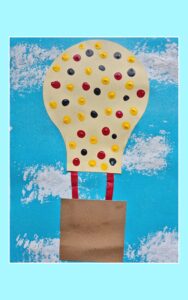 HOW TO MAKE A HOT AIR BALLONS IN THE SKY