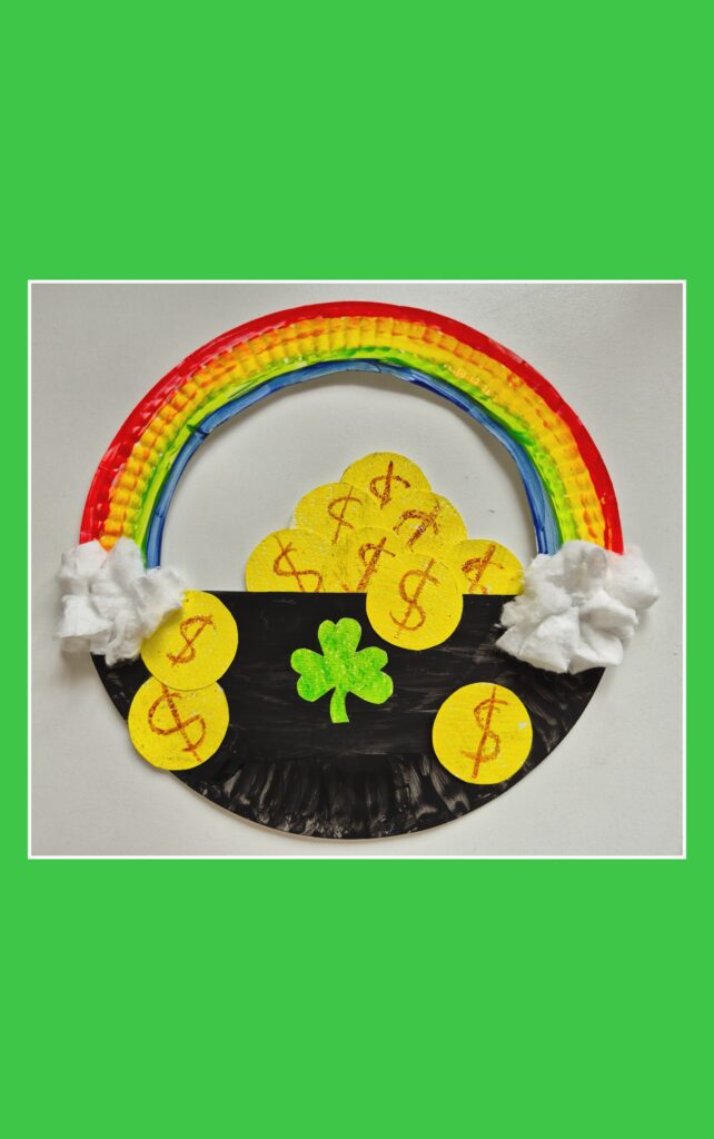 ST. PATRICKS DAY CRAFTING: POTLUCK WITH GOLD