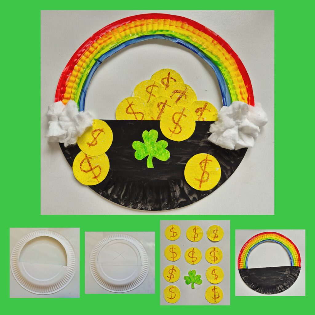 ST. PATRICKS DAY CRAFTING: POTLUCK WITH GOLD
