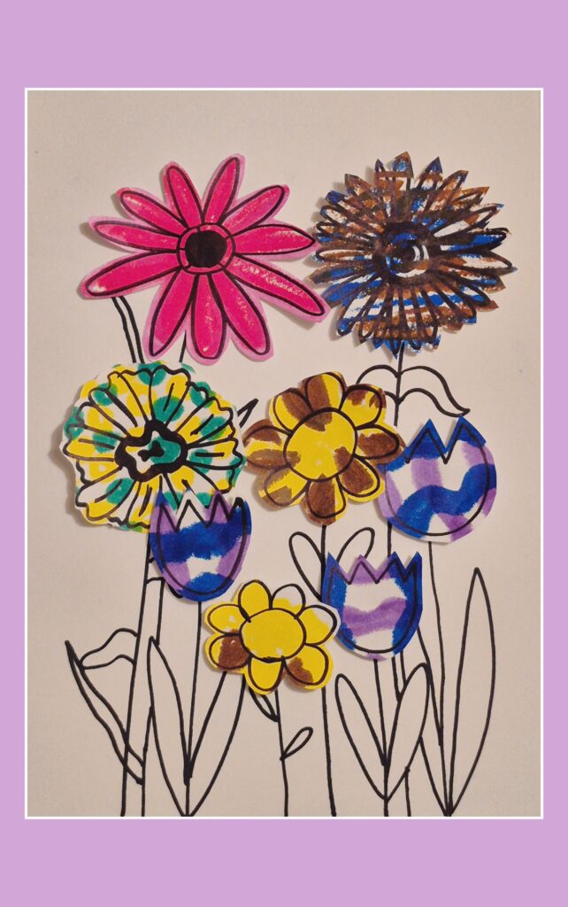 HOW TO MAKE A MOTHER'S DAY CREATIVE PAINTING/CARD