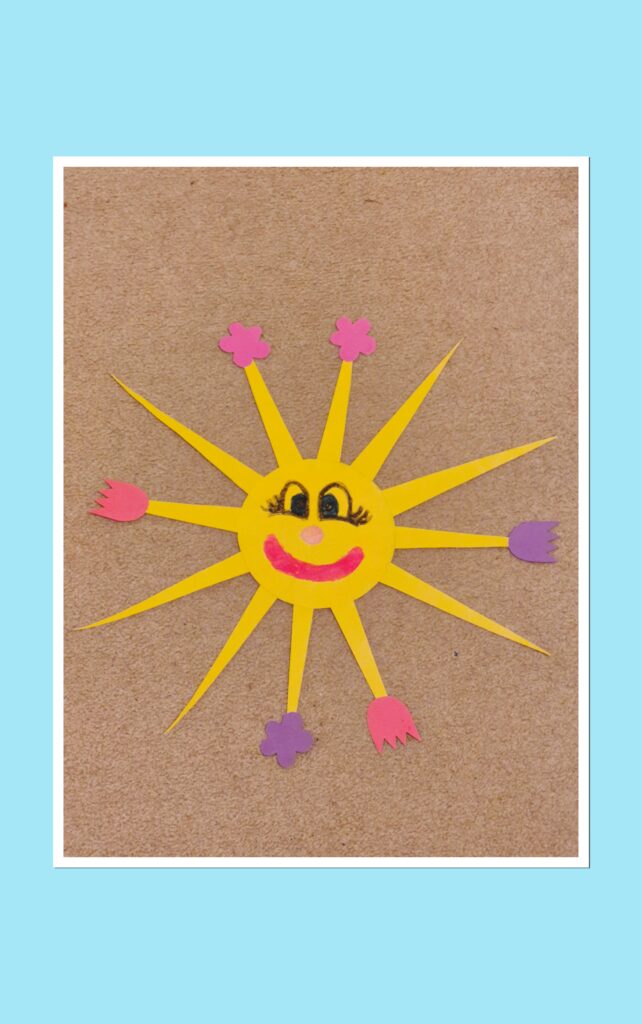HOW TO MAKE A BLOOMING SUN